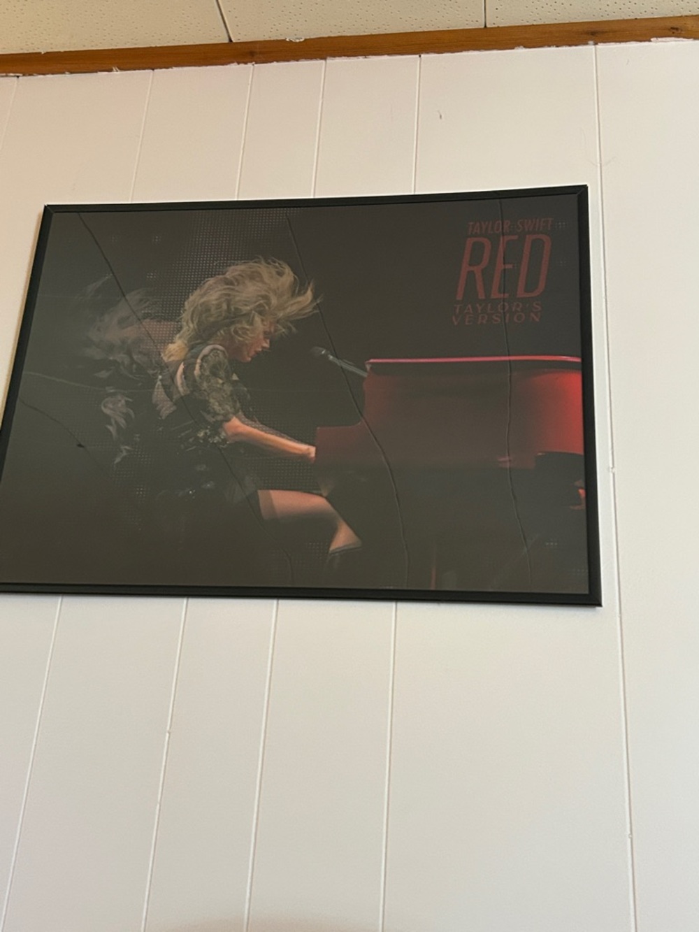 Taylor Swift official Red TV Lenticular poster Lithograph